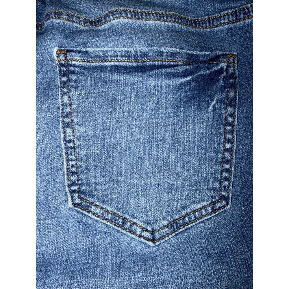 Studio Blue Womens 32 Stretch Med Wash Distressed Skinny Slim Fit 5-Pocket Jeans - Picture 15 of 16